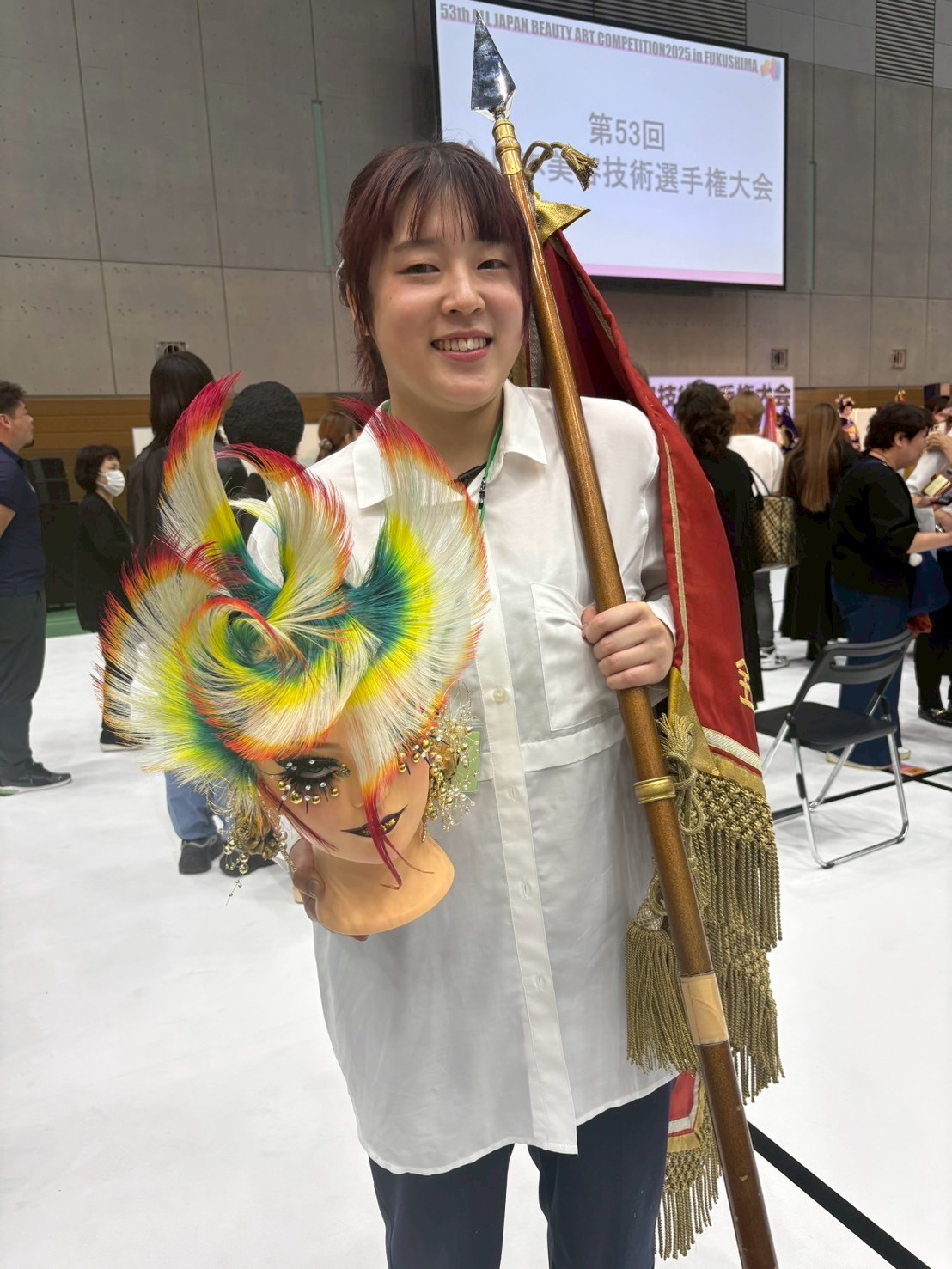 黒澤茉美 ヘアスタイルの部 優勝